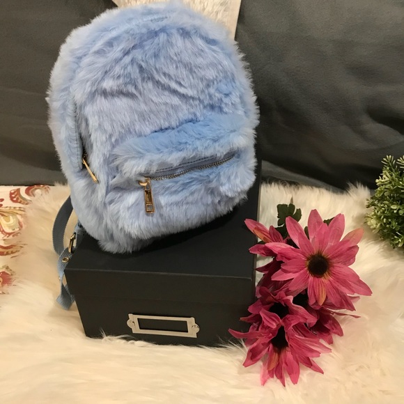 fuzzy backpack forever 21